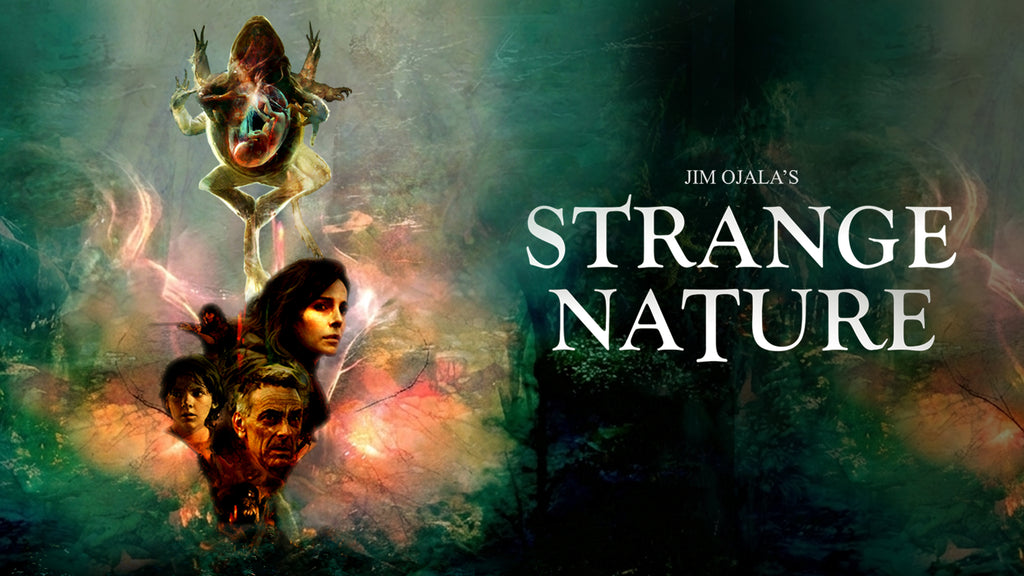 Promotional banner poster for 'Strange Nature.'